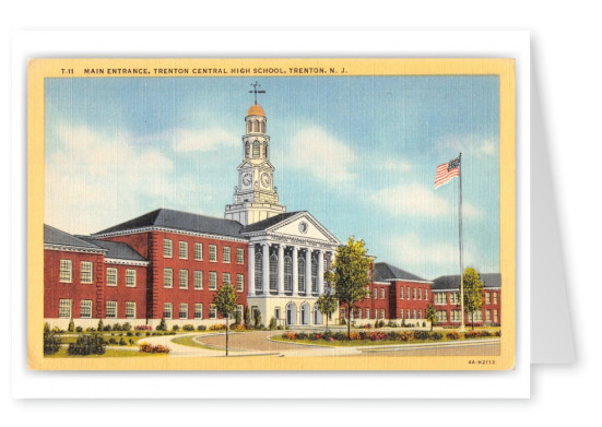 Trenton, New Jersey, Main Entrance, Trenton Central High School