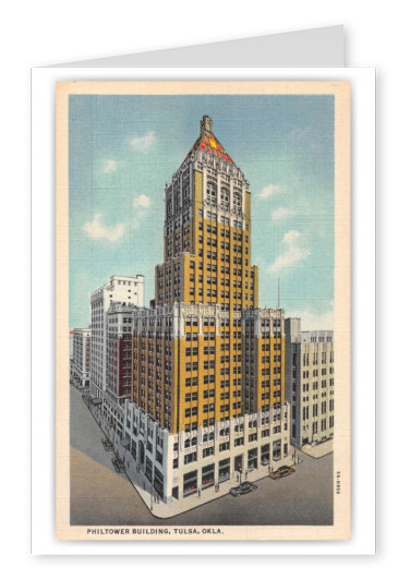 Tulsa Oklahoma Philtower Building | Vintage & Antique Postcards 🗺 📷 🎠 ...