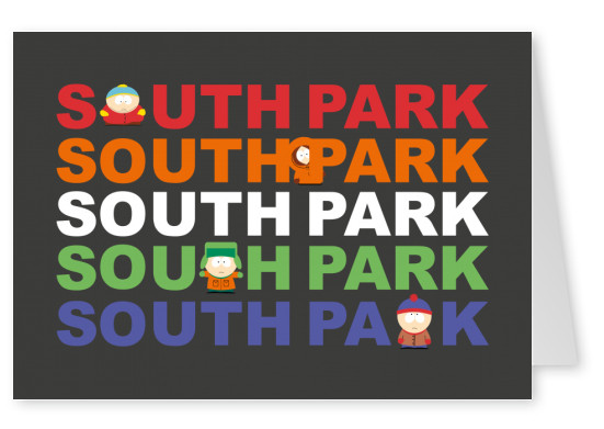 SOUTH PARK Type design