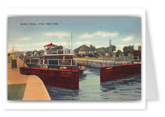Utica, New York, Barge Canal
