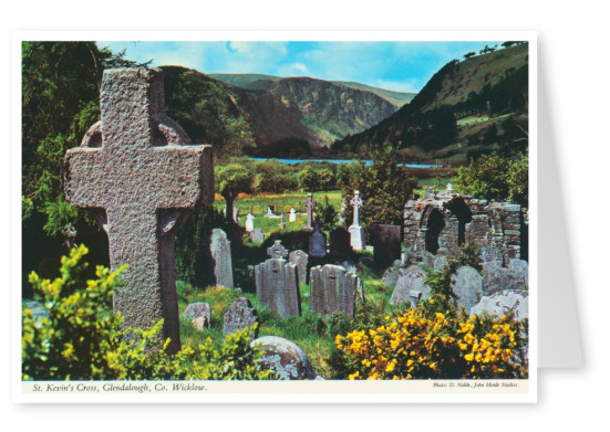 De John Hinde Archief foto van St. Kevin ' s Cross, Ierland