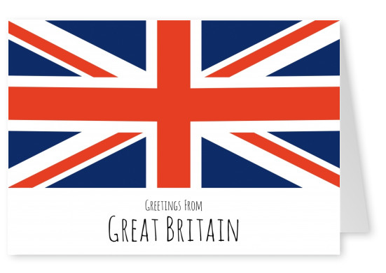 grafische vlag van Groot-Brittannië