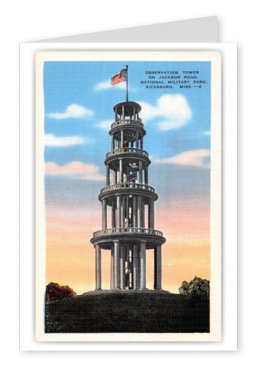 Vicksburg, Mississippi, Observation Tower, National Military Park
