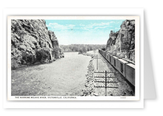 Victorville California Narrows Mojave River