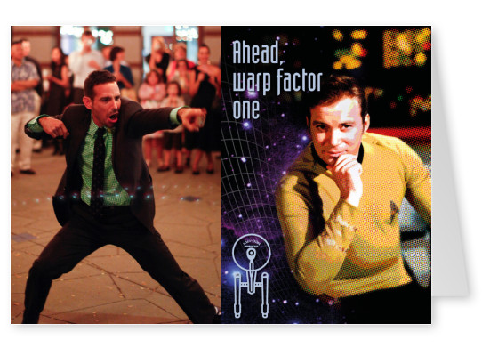 Ahead, warp factor one