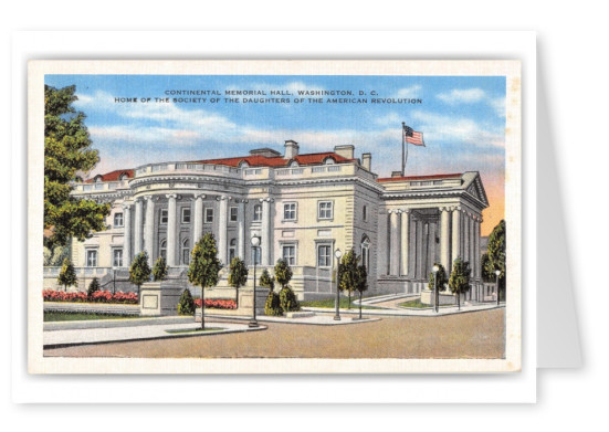 Washington Dc, Continental Memorial Hall