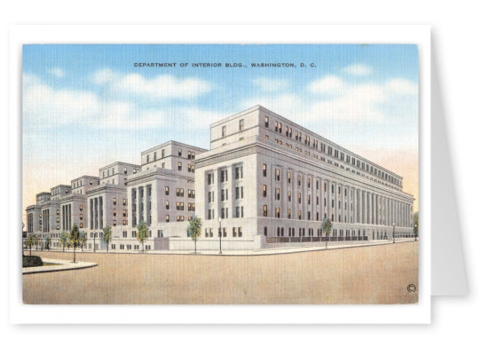 Washington DC, Department of Interior bldg