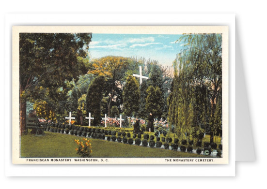 Washington DC, Franciscan Monastery Cemetery