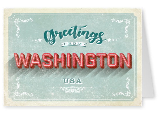 Vintage postcard Washington D.C.