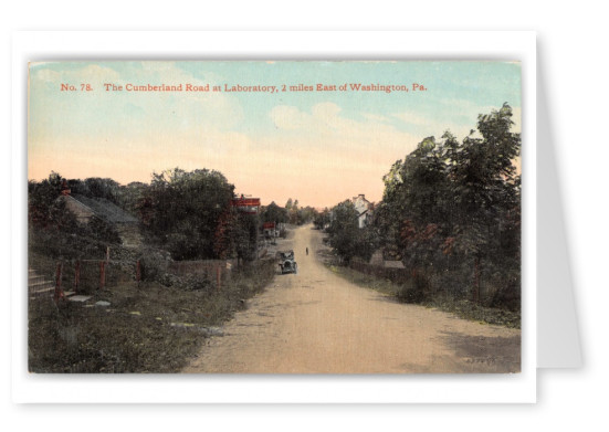 Washington, Pennsylvania, The Cumberland Road