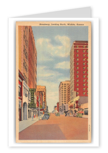 Wichita, Kansas, Broadway looking north