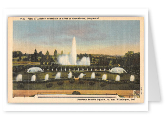 Wilmington, Delaware, Electric Fountain, Longwood