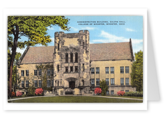 Wooster, Ohio, Administration Building, College of Wooster