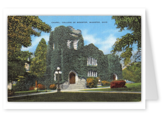 Wooster, ohio, Chapel, College of Wooster