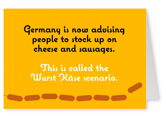 Wurst Käse scenario