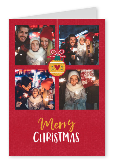 CARTELINA Grußkarten Merry Christmas