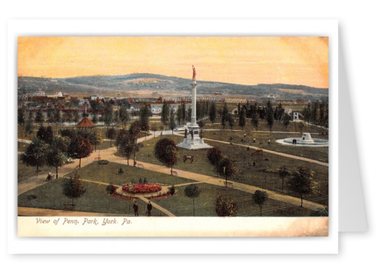 York, Pennsylvania, view of Penn-Park