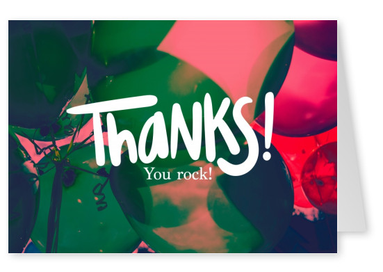 Thanks! You rock!