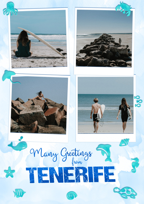 Many greetings from Tenerife