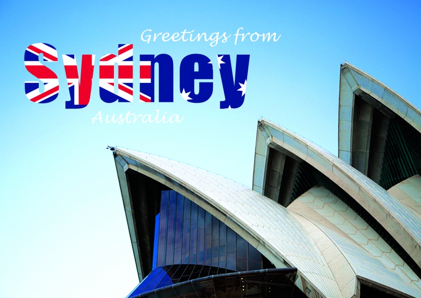 Sydney Postkarte