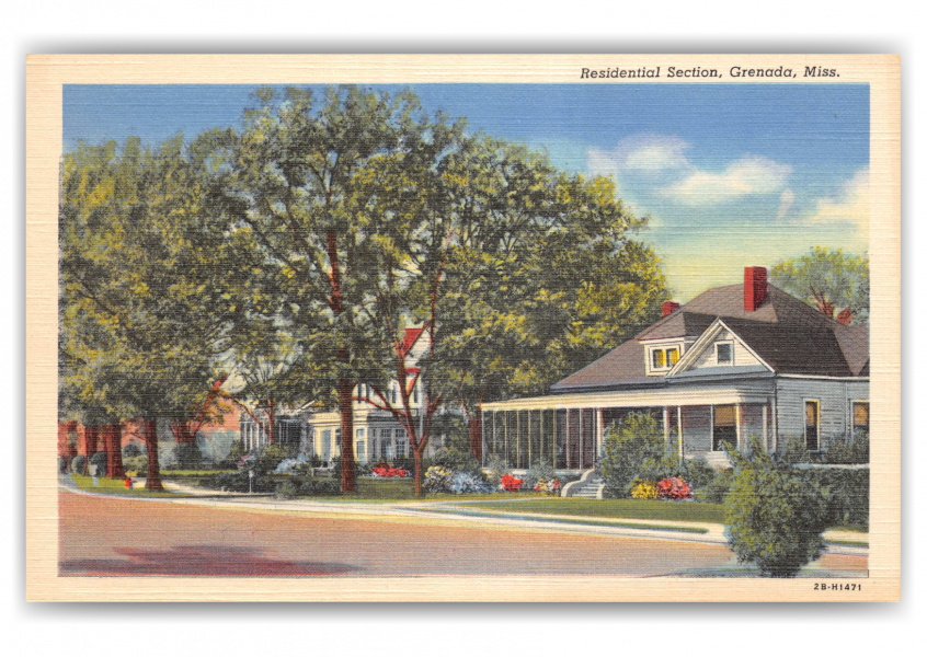 Grenada, Mississippi, Residential Section