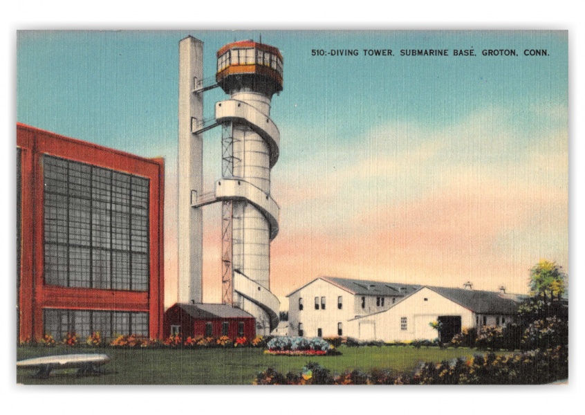 Groton, Connecticut, Diving Tower, Submarine Base