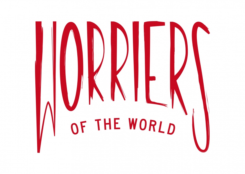 Logo worriers of the world rot weiss