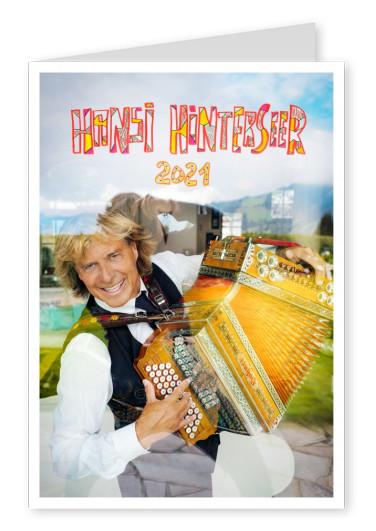 Postkarte HANSI HINTERSEER 2021