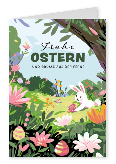 Frohe Ostern und grüsse aus der ferne