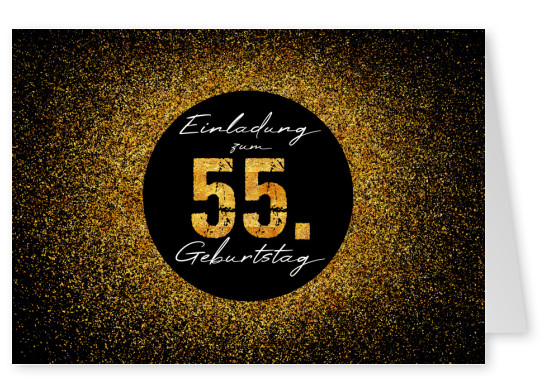 Einladung zum 55.Geburtstag