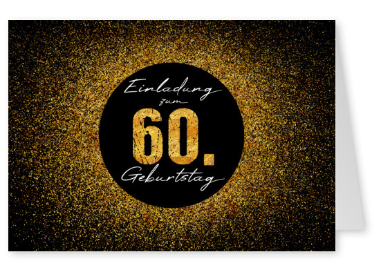 Einladung zum 60.Geburtstag