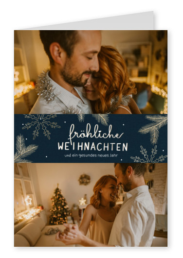 Fröhliche Weihnachten und ein gesundes neues Jahr 