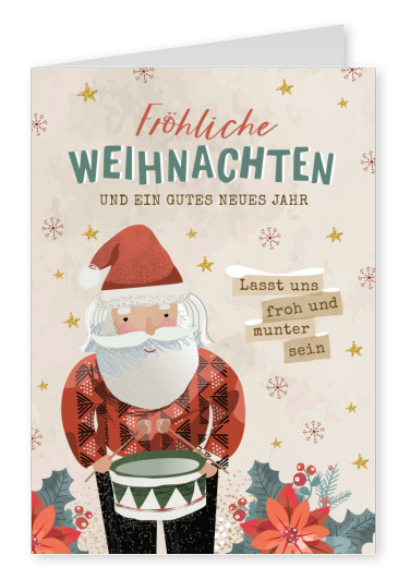 Fröhliche Weihnachten und ein gutes neues Jahr