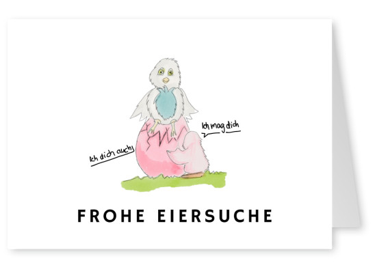 Frohe Eiersuche
