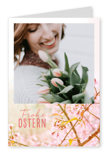 Postkarte Frohe Ostern