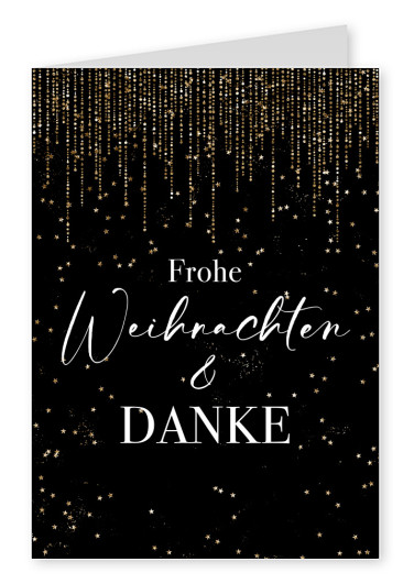 Frohe Weihnachten & Danke