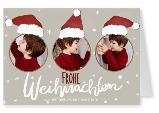 Frohe Weihnachten und ein gesundes neues Jahr