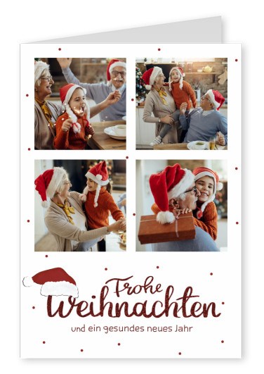 Frohe Weihnachten und ein gesundes neues Jahr