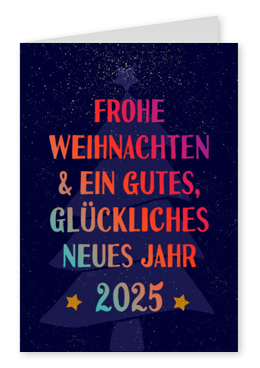 Frohe Weihnachten und ein glückliches Neues Jahr 2025