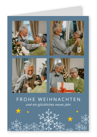 Frohe Weihnachten und ein glückliches neues Jahr