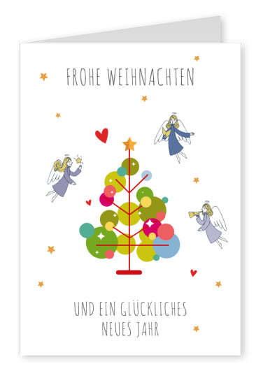 Frohe Weihnachten und ein glückliches neues Jahr