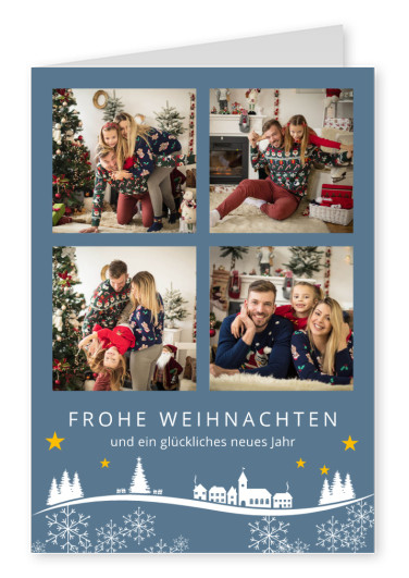 Frohe Weihnachten und ein glückliches neues Jahr