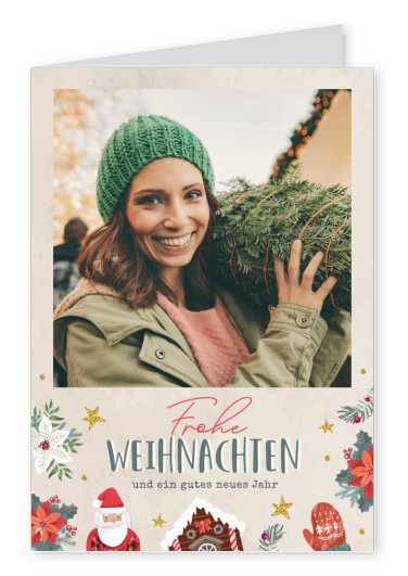 Frohe Weihnachten und ein gutes neues Jahr