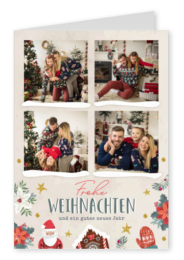 Frohe Weihnachten und ein gutes neues Jahr