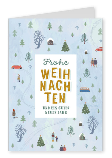 Frohe Weihnachten und ein gutes neues Jahr