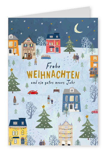 Frohe Weihnachten und ein gutes neues Jahr