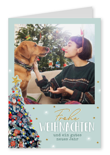 Frohe Weihnachten und ein gutes neues Jahr