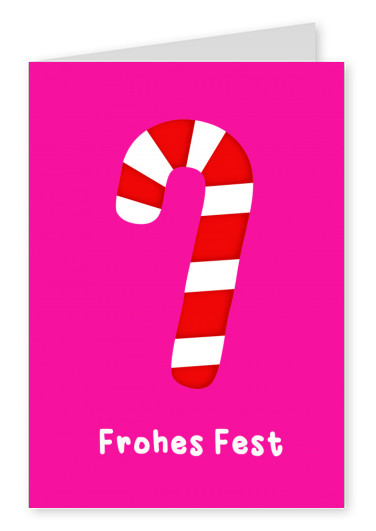 Postkarte frohes Fest