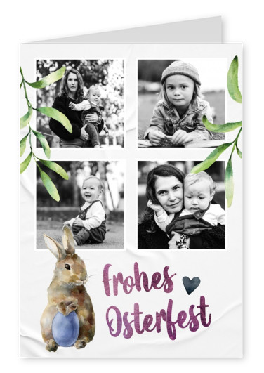 Postkarte Frohes Osterfest