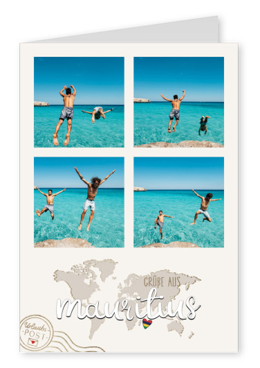 Grüße aus Mauritius